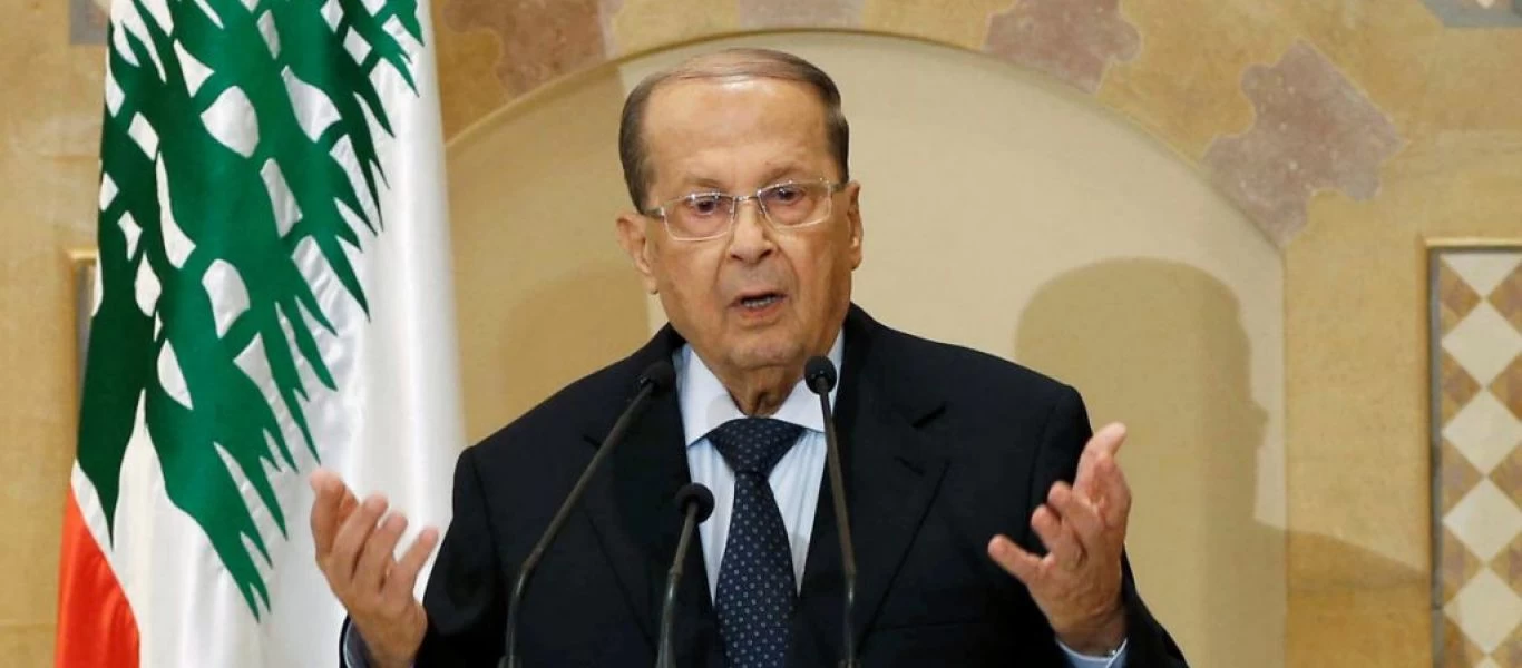 Πρόεδρος Λιβάνου: «Η χώρα θέλει 6 με 7 χρόνια για να βγει από την κρίση»